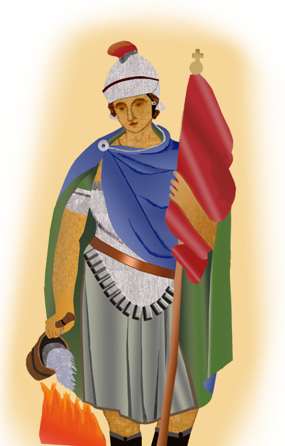 Florian, alte Fahne